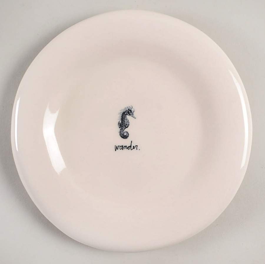Coastal Life Appetizer Plate by Magenta-1