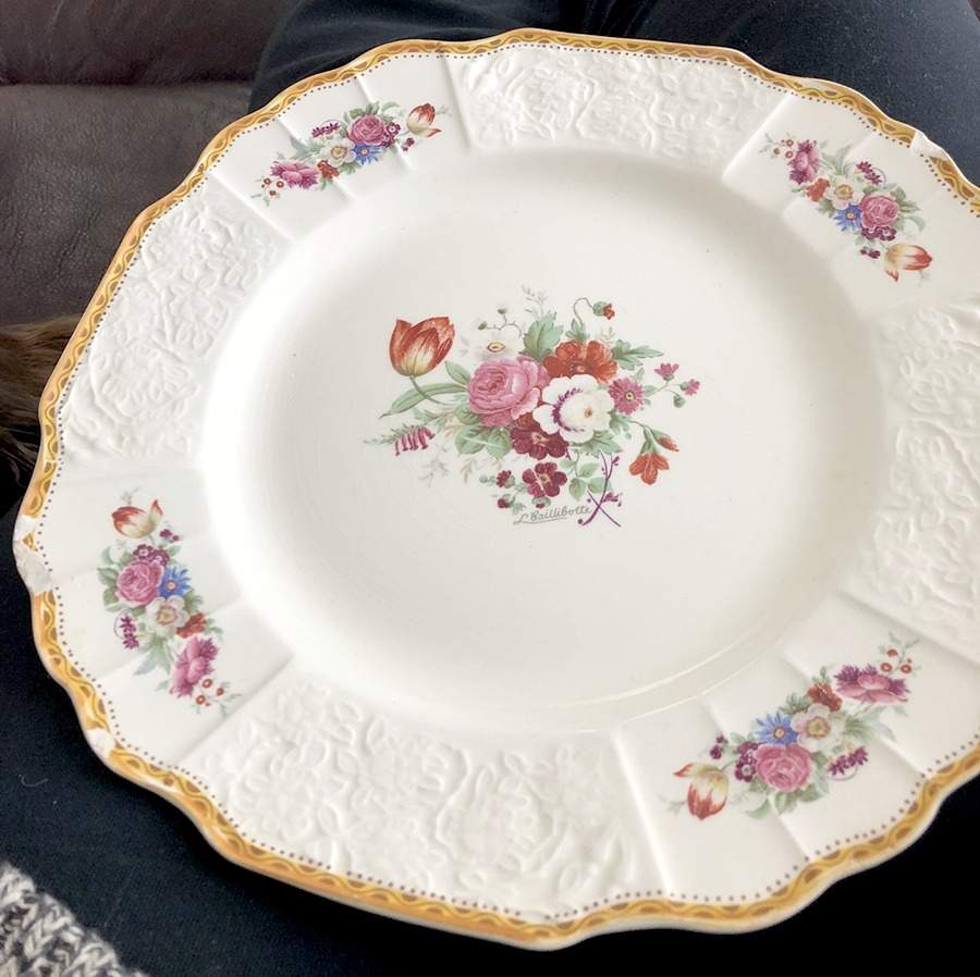 6061 Dinner Plate by Myott Staffordshire-1