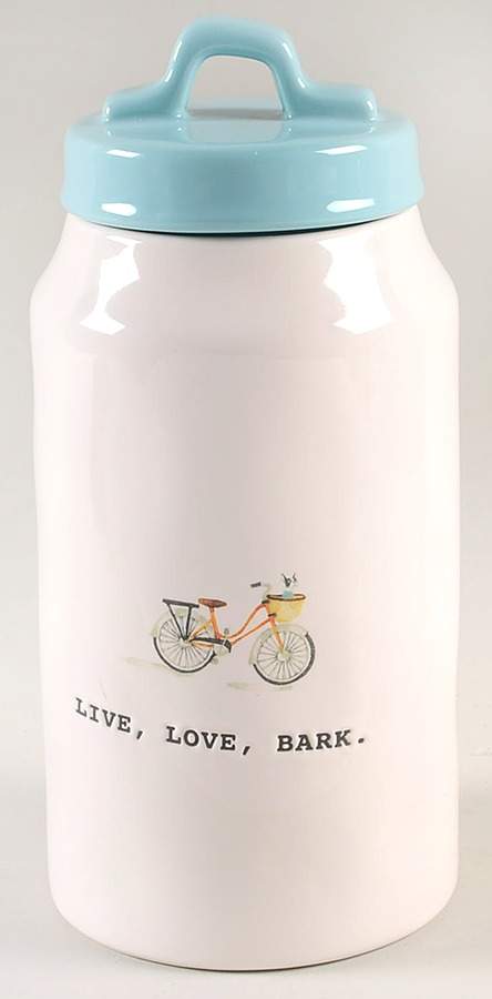 Bicycle and Basket Treat Jar & Lid by Magenta-1