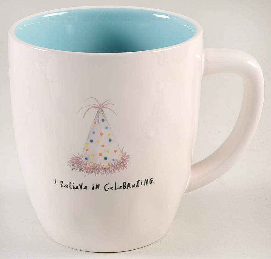 I Believe in Celebrating Mug by Magenta-1