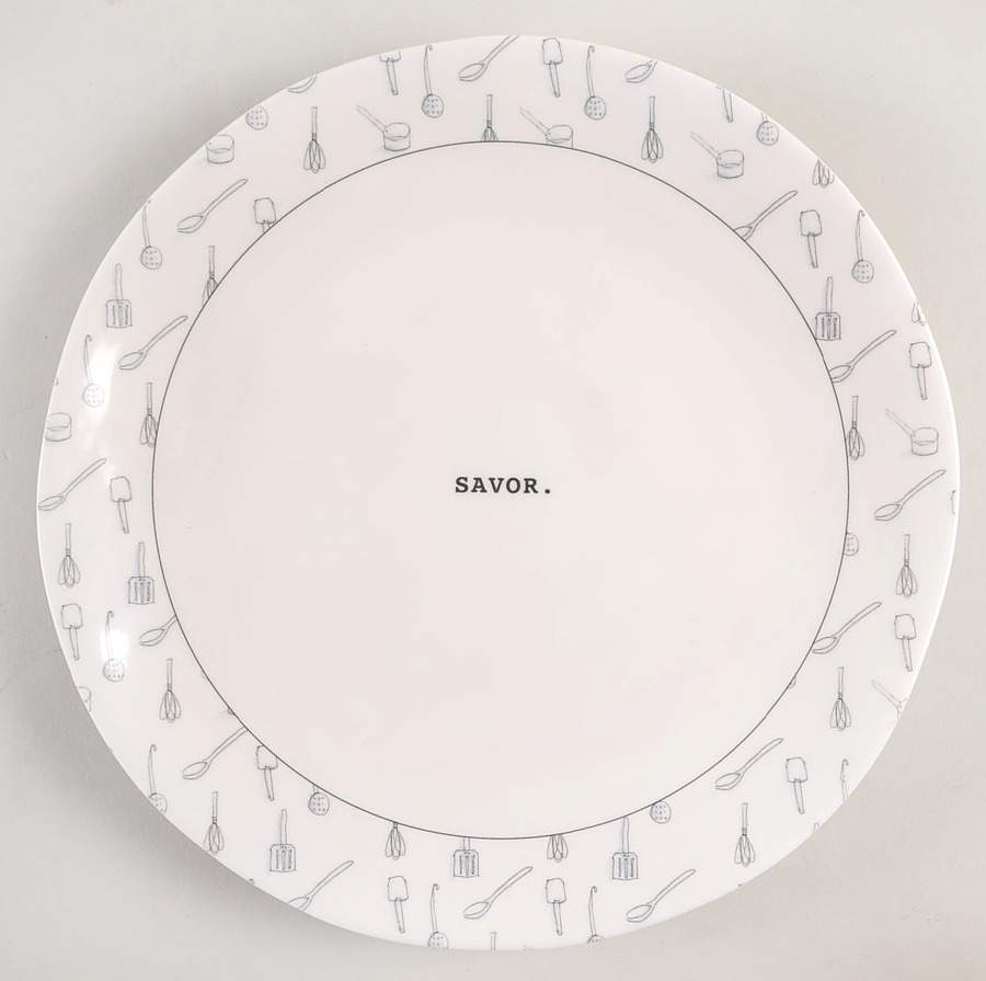 Tool Icons Melamine Dinner Plate by Magenta-1