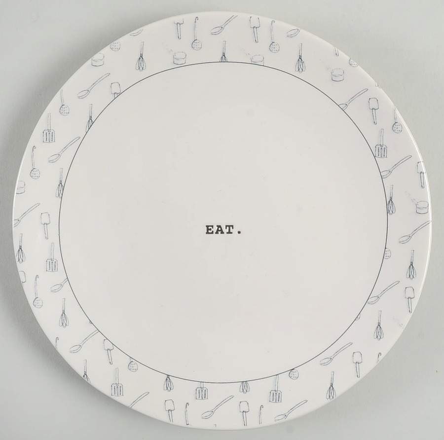 Tool Icons Salad Plate by Magenta-1
