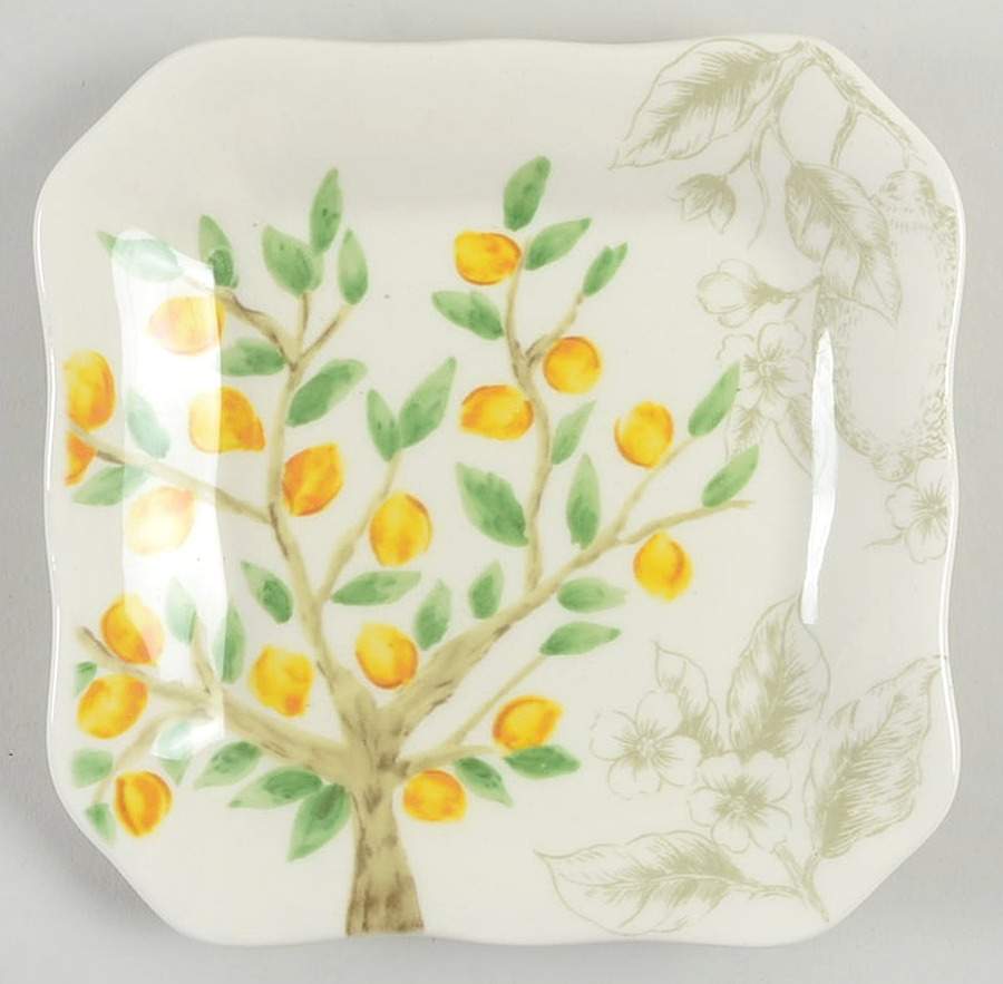 Lemon Tree Appetizer Plate by Maxcera Corp-1