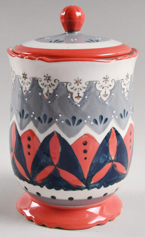 Nusa Beach Cookie Jar & Lid by Meritage-1