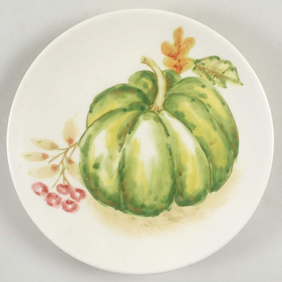 Pumpkin Harvest Appetizer Plate by Maxcera Corp-1
