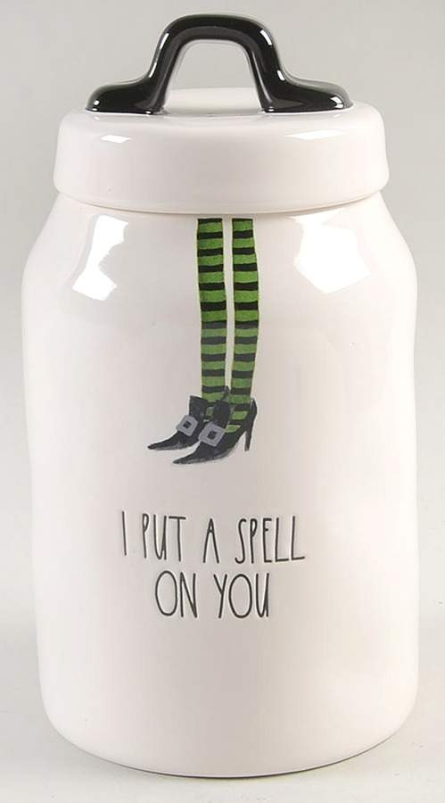 Halloween Witches' Feet Medium Canister & Lid by Magenta-1