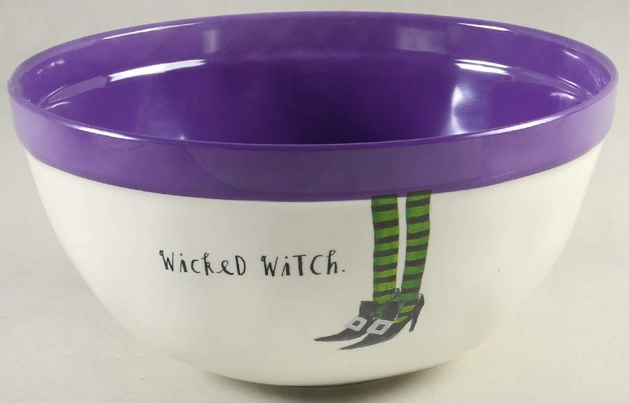 Halloween Witches' Feet 10" Melamine Nesting Mixing Bowl by Magenta-1