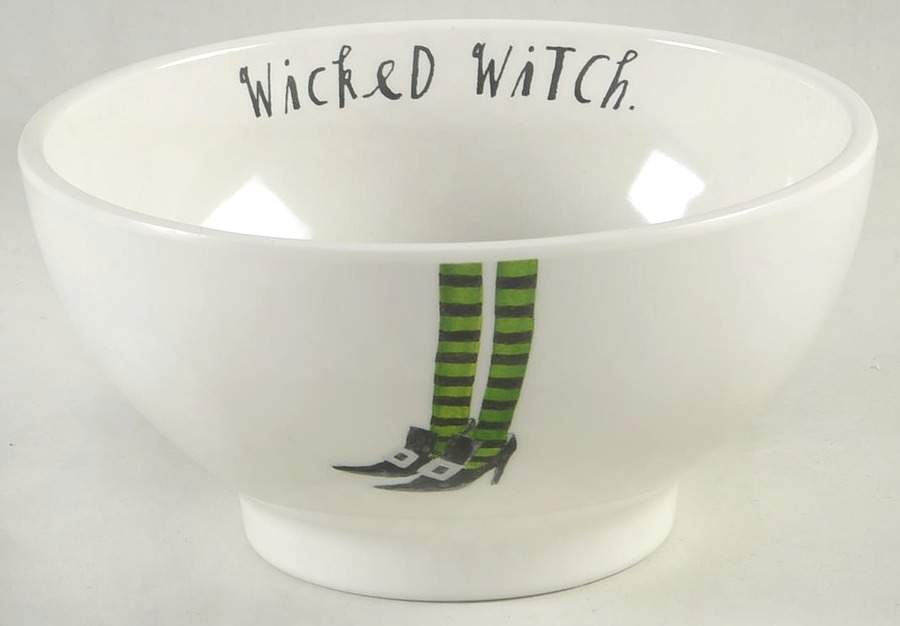 Halloween Witches' Feet Melamine All Purpose Bowl by Magenta-1
