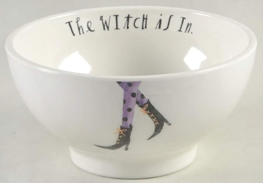 Halloween Witches' Feet Melamine All Purpose Bowl by Magenta-1
