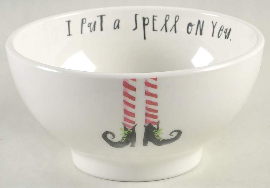 Halloween Witches' Feet Melamine All Purpose Bowl by Magenta-1