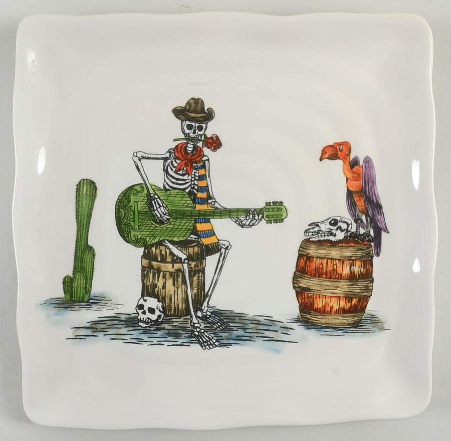 MXE24 Square Salad Plate by Maxcera Corp-1