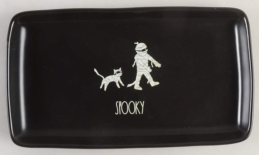 Farmhouse Black 9" Rectangular Serving Platter by Magenta-1