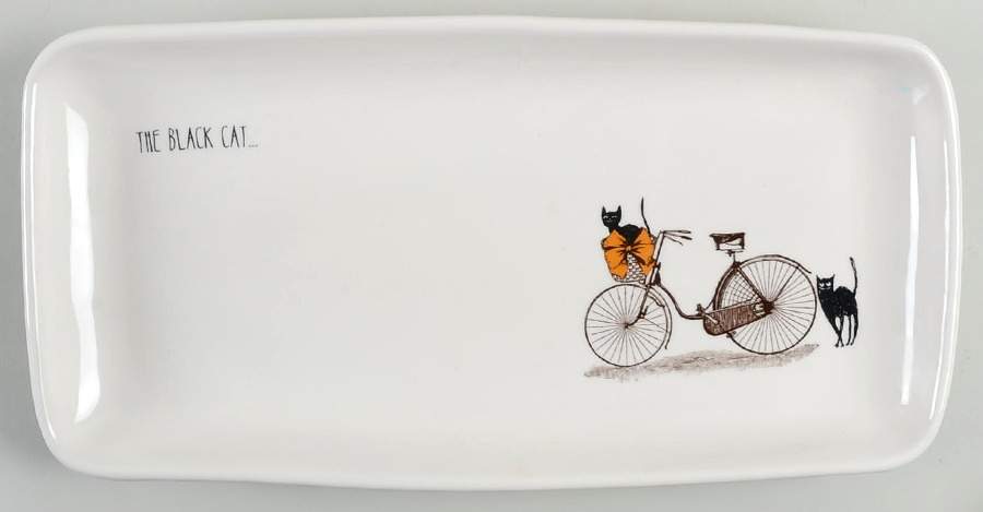 Rae Dunn Halloween 14" Rectangular Serving Platter by Magenta-1