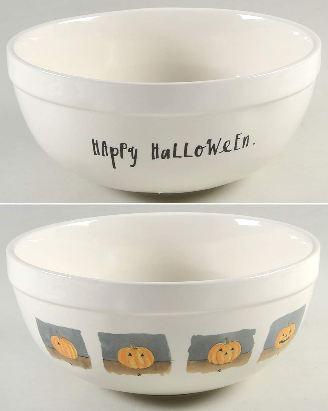 Jack-O-Lantern Pumpkin 10" Round Serving Bowl by Magenta-1