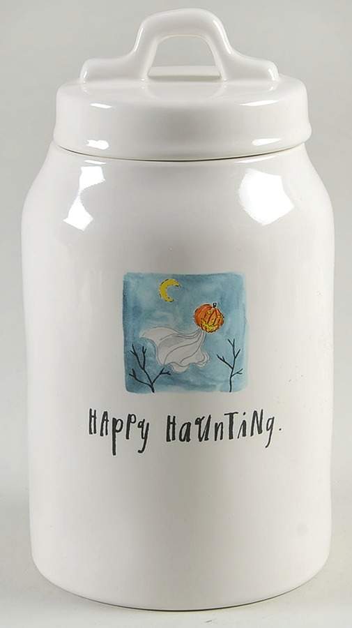 Happy Haunting Medium Canister & Lid by Magenta-1