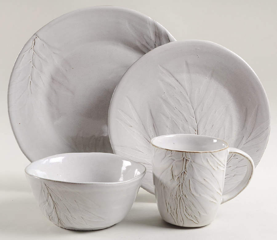 Arya White 4 Piece Place Setting by Mikasa-1