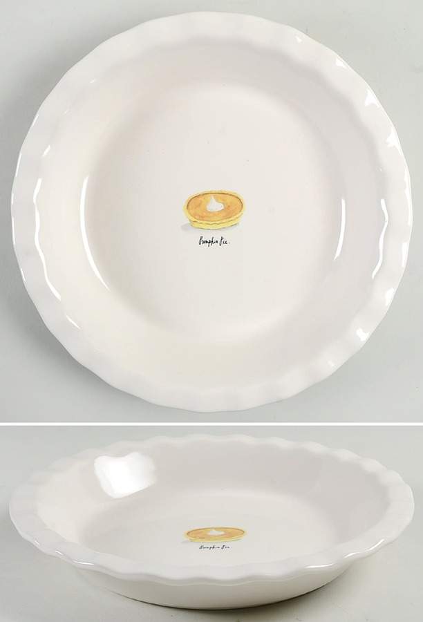 Pumpkin Pie 10" Pie Baking Plate by Magenta-1