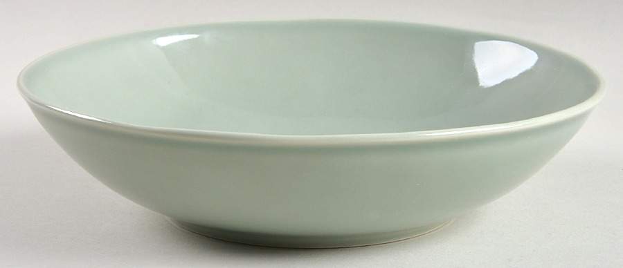 M2A41 Sage Green 9" Individual Pasta Bowl by Matceramica-1