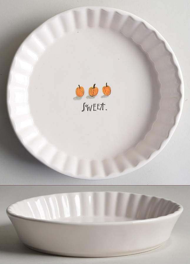 Pumpkins 8'' Pie Baking Plate by Magenta-1