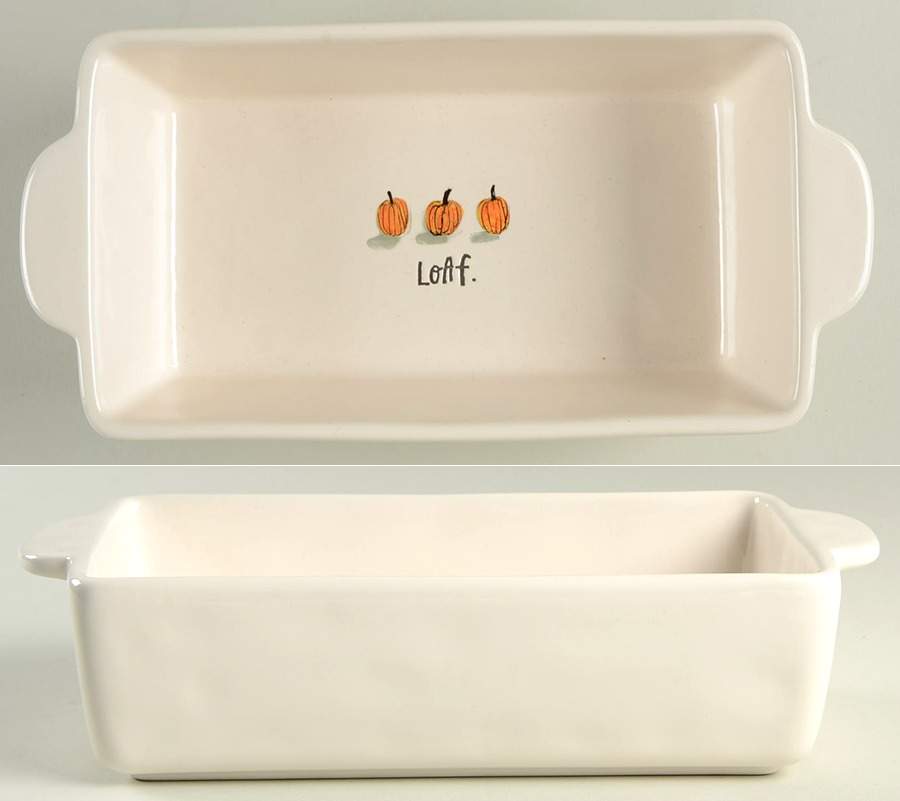 Pumpkins 10" Rectangular Baker by Magenta-1