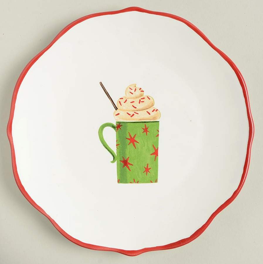 Sketchbook Series Dessert/Pie Plate by Magenta-1
