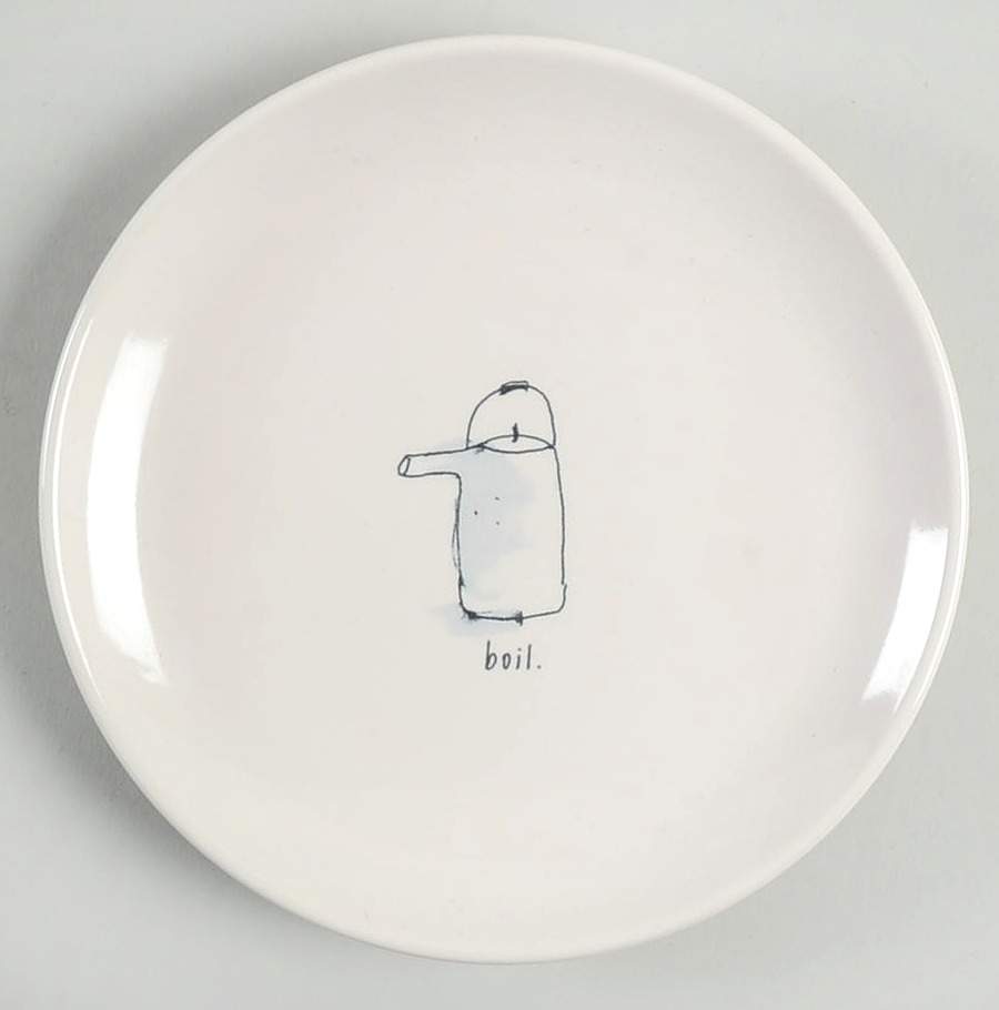 Cooking Icons Appetizer Plate by Magenta-1