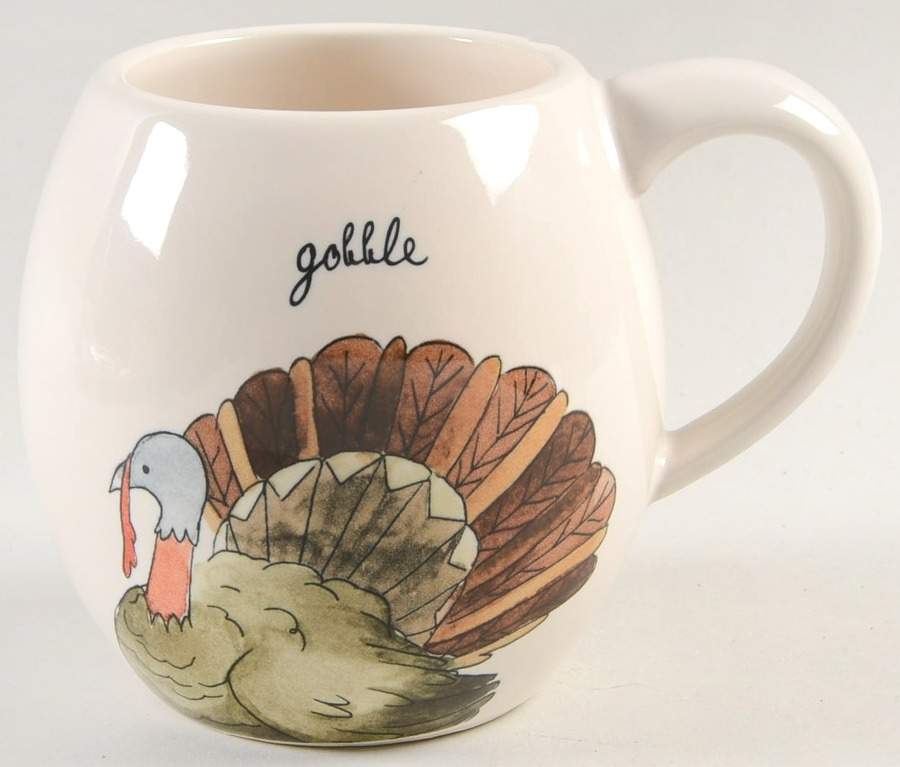 Happy Turkey Day Mug by Magenta-1