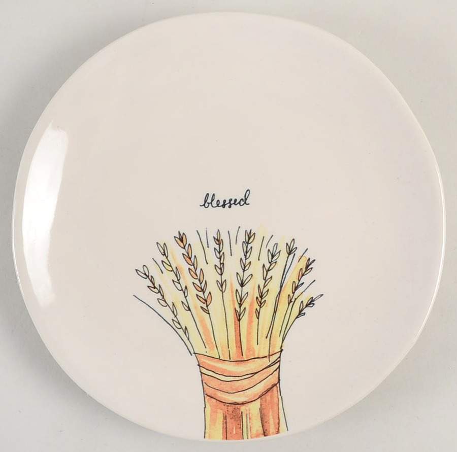 Happy Turkey Day Salad Plate by Magenta-1