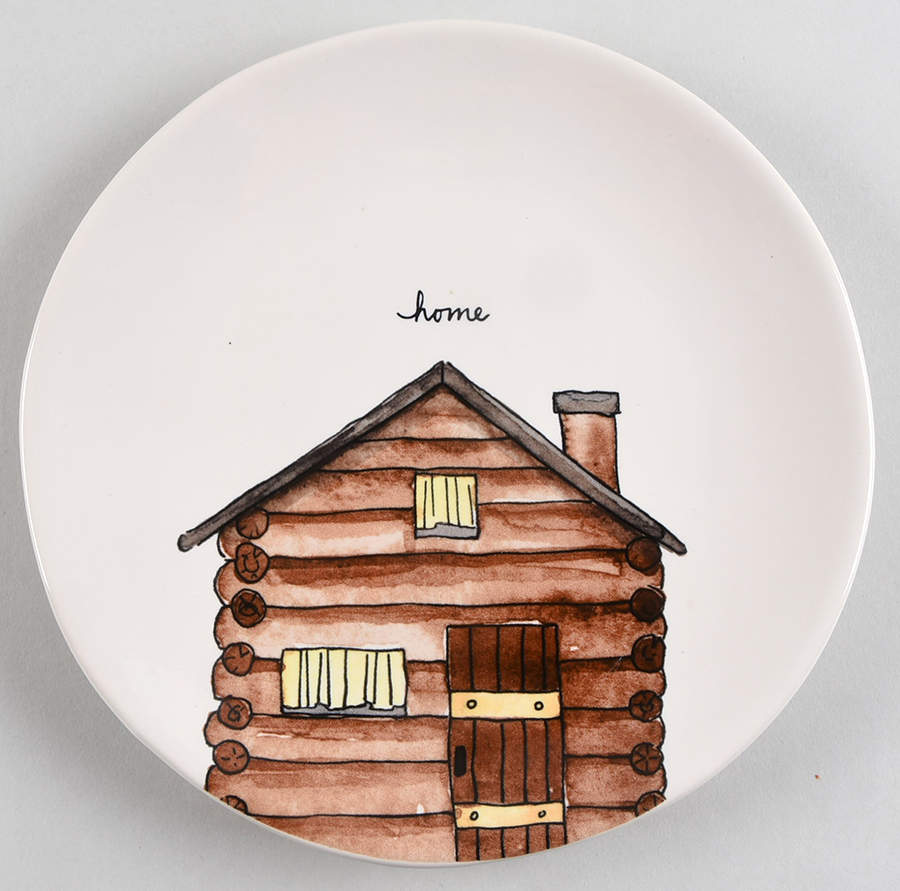 Happy Turkey Day Salad Plate by Magenta-1