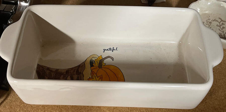 Happy Turkey Day Loaf Pan by Magenta-1