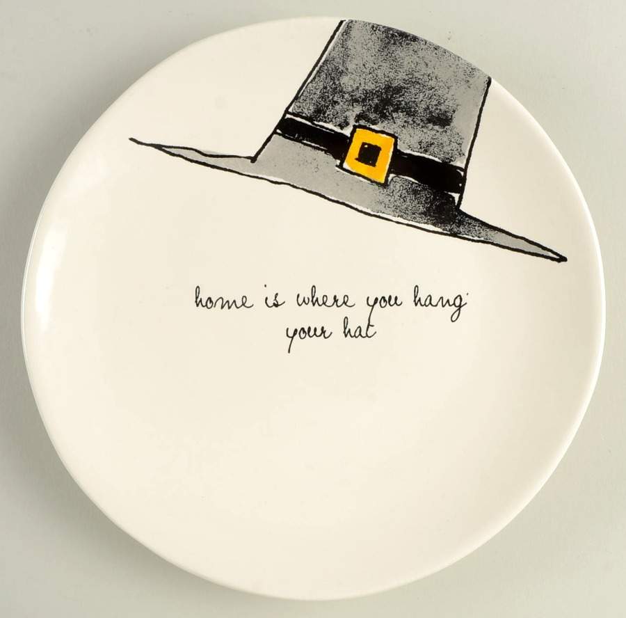 Happy Turkey Day Salad Plate by Magenta-1