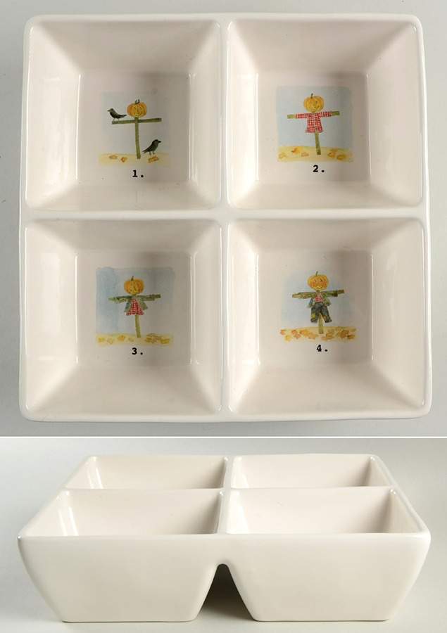 Scarecrow 1 Piece 4 Part Square Server by Magenta-1