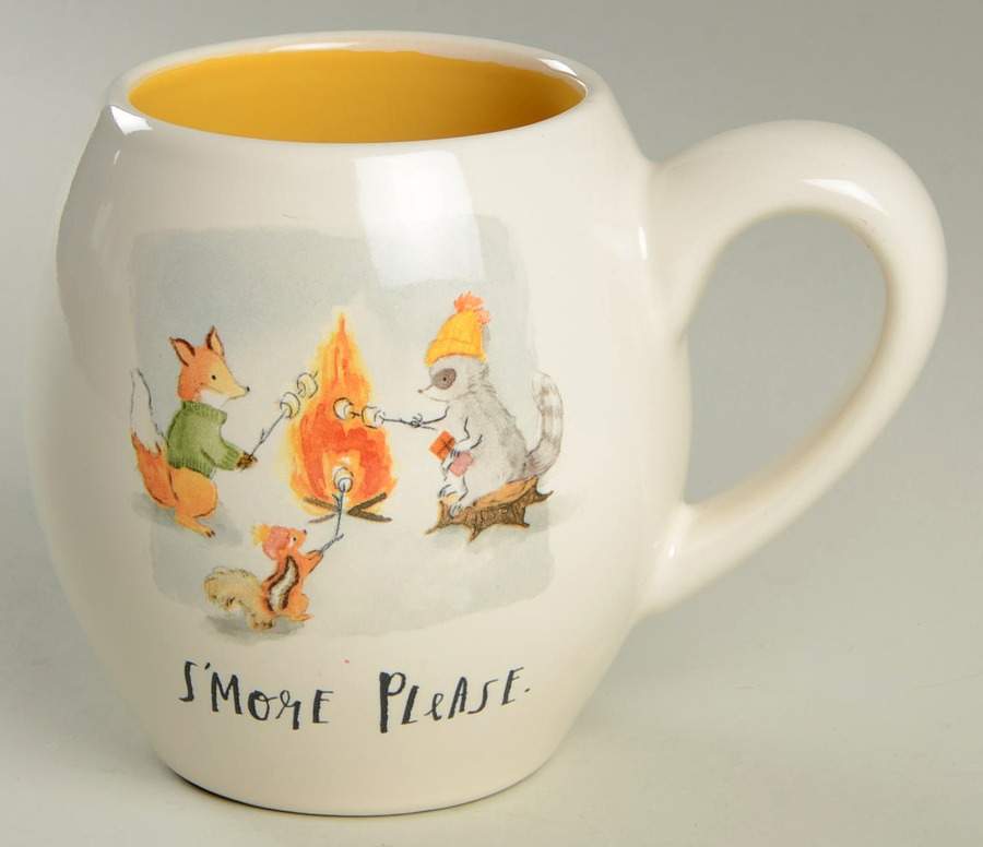 Fall Woodland Creatures Mug by Magenta-1