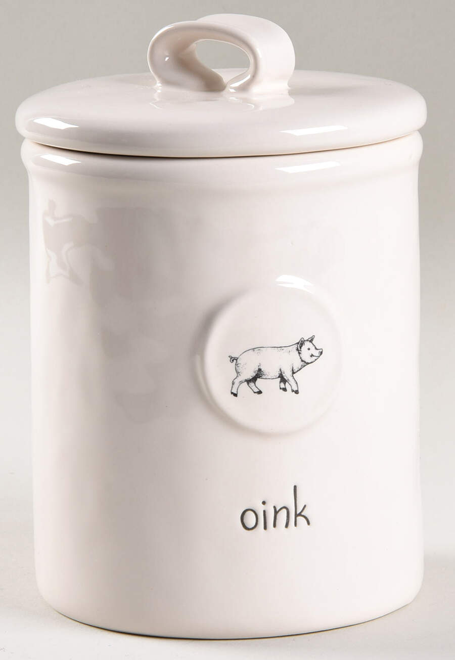 Farmyard 6" Canister & Lid by Magenta-1