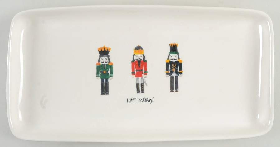 Nutcracker 14" Rectangular Serving Platter by Magenta-1