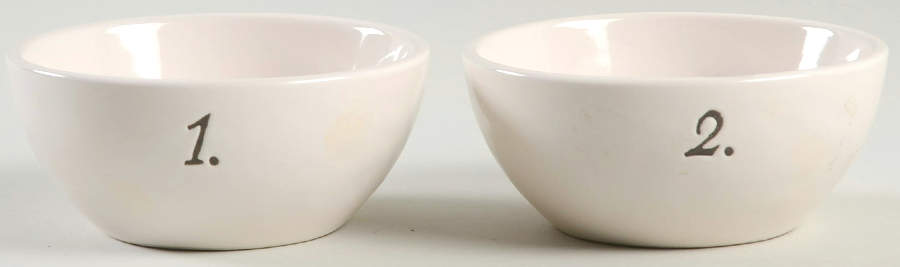 Numbers (Set of 2 Motif) Spice Cellar-Pinch Bowl by Magenta-1