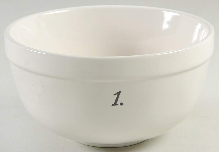 Numbers 6" Mixing Bowl by Magenta-1