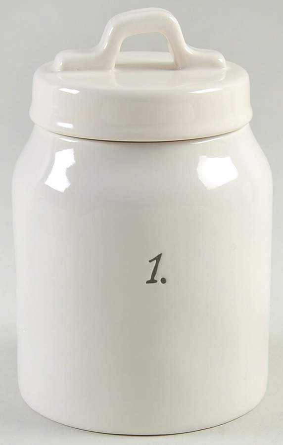 Numbers Small Canister & Lid by Magenta-1