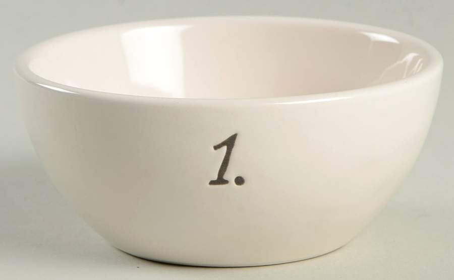Numbers Spice Cellar/Pinch Bowl by Magenta-1