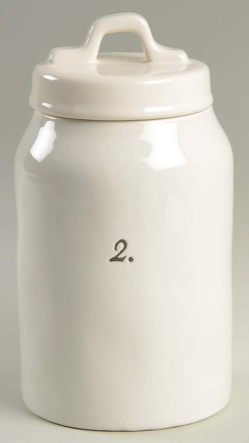 Numbers Medium Canister & Lid by Magenta-1