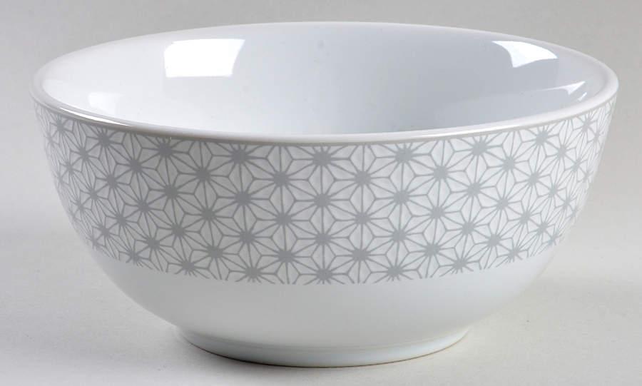 Avery Medley Gray Soup/Cereal Bowl by Mikasa-1