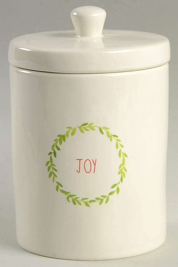 Christmas Wreath Small Canister & Lid by Magenta-1