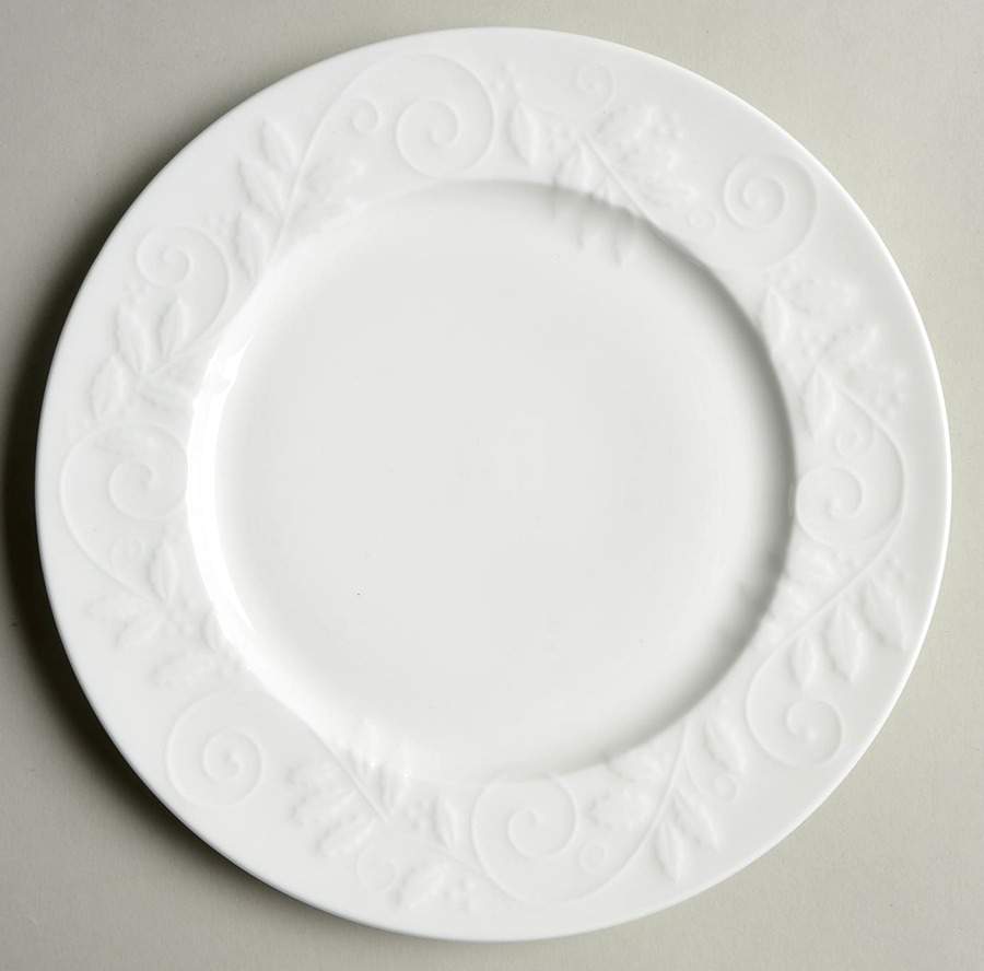 Holly Wreath Salad Plate by Mikasa-1