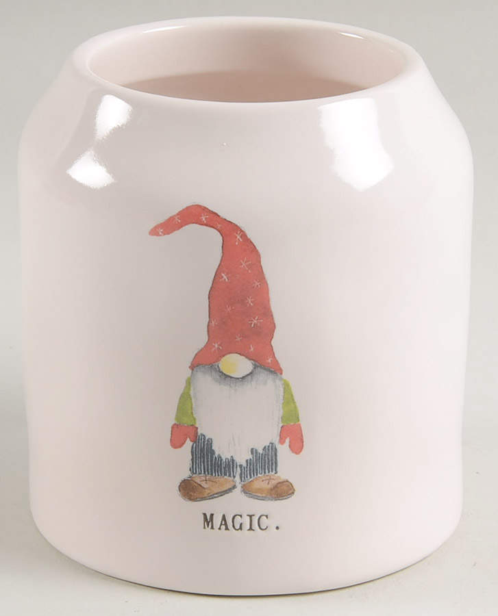 Christmas Gnomes Small Canister No Lid by Magenta-1