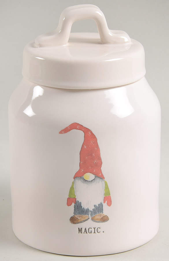 Christmas Gnomes Small Canister & Lid by Magenta-1