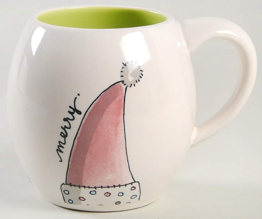 Christmas (Believe, Wish, Give, Merry) Mug by Magenta-1