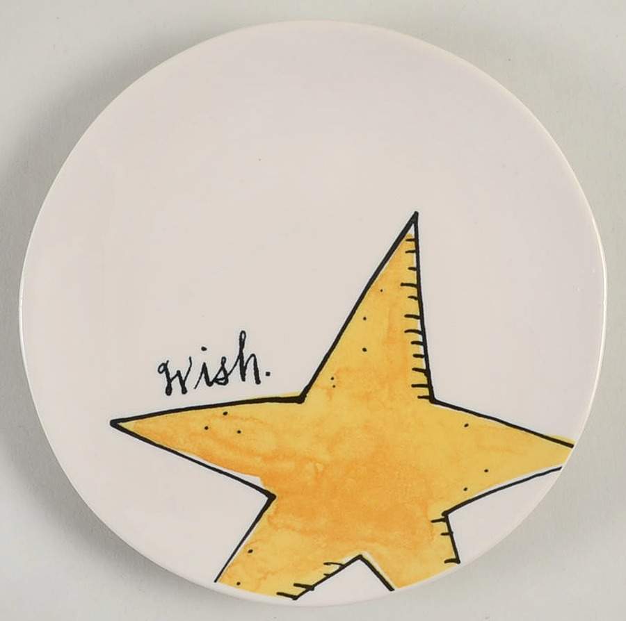 Christmas (Believe, Wish, Give, Merry) Appetizer Plate by Magenta-1