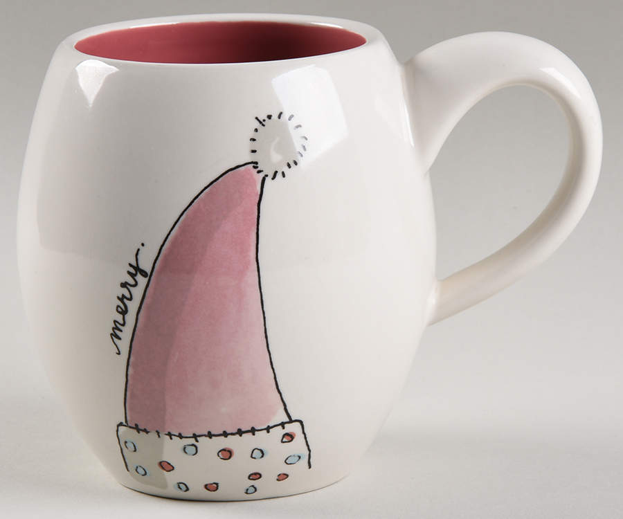 Christmas (Believe, Wish, Give, Merry) Mug by Magenta-1