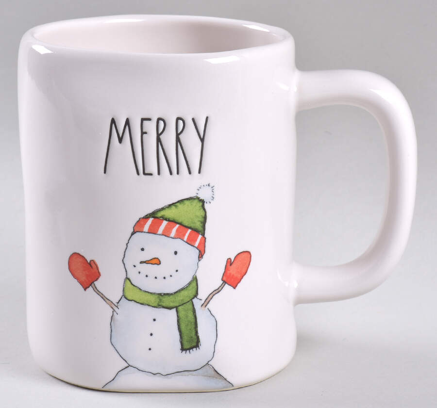 Christmas (Believe, Wish, Give, Merry) Mug by Magenta-1