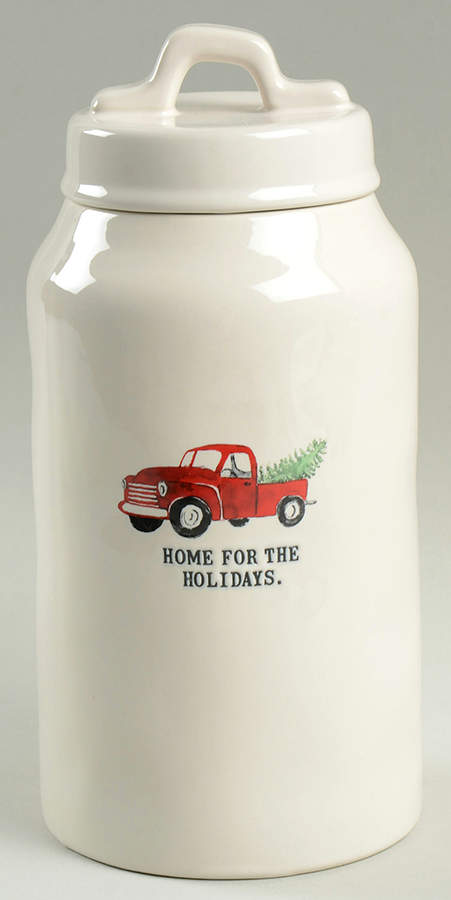Home for the Holidays Large Canister & Lid by Magenta-1